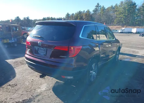 2018 Honda Pilot Ex-L from USA, damaged, VIN 5FNYF6H54JB035275